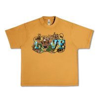 Peanut Butter Love baby Cow Urban Heavy Tee - HowdyJamesFarm