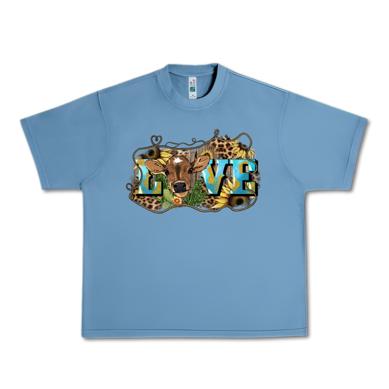 Love Baby Cow Urban Heavy Tee by HowdyJamesFarm | Teevron