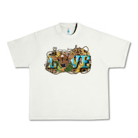 Pistachio Love baby Cow Urban Heavy Tee - HowdyJamesFarm