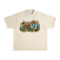 Sandshell Love baby Cow Urban Heavy Tee - HowdyJamesFarm