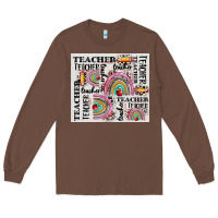 Chestnut teacher tumbler Long Sleeve Tee - CowGirlArtShop