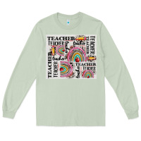 Matcha teacher tumbler Long Sleeve Tee - CowGirlArtShop