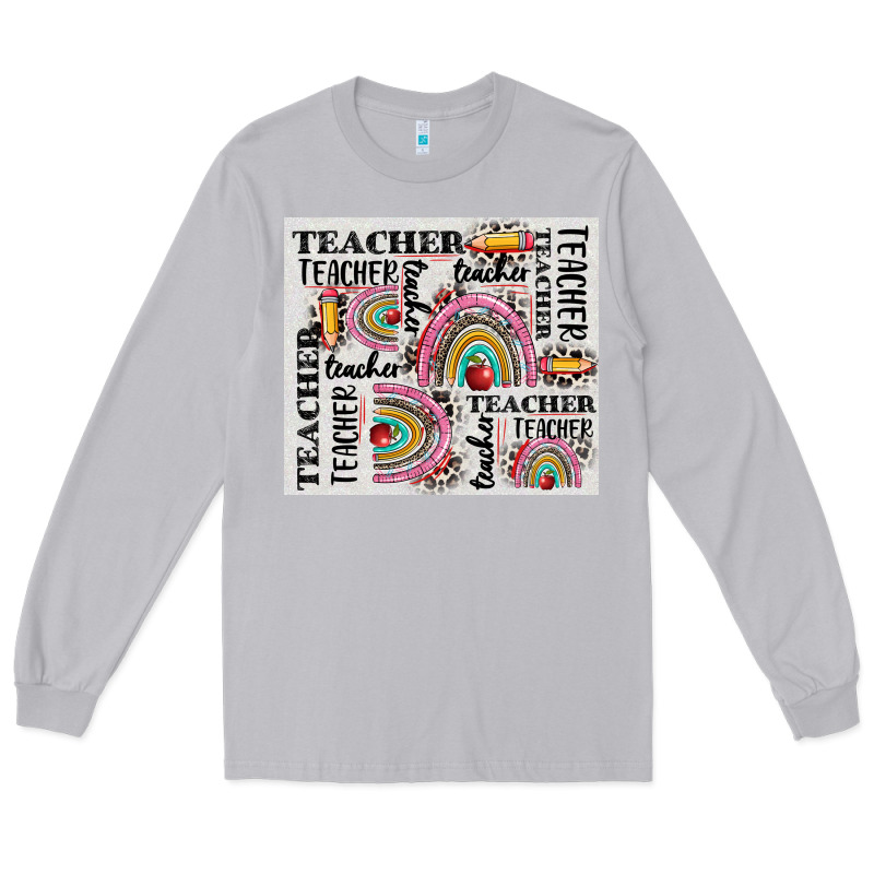 Teacher Tumbler Long Sleeve Tee by CowGirlArtShop | Teevron