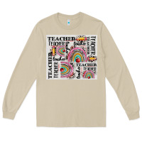 Mushroom teacher tumbler Long Sleeve Tee - CowGirlArtShop
