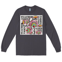 Smoke teacher tumbler Long Sleeve Tee - CowGirlArtShop