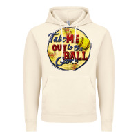 Vintage Artic take me out to the ball game softball Vintage Hoodie - CowGirlArtShop