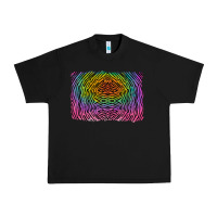 Black colorful zebra background Urban Heavy Tee - RanaPortraitStore