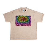 French Oak colorful zebra background Urban Heavy Tee - RanaPortraitStore