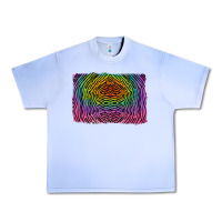 Grape Ice colorful zebra background Urban Heavy Tee - RanaPortraitStore