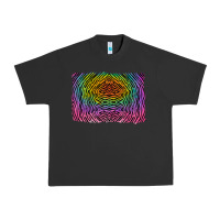 Pigment Black colorful zebra background Urban Heavy Tee - RanaPortraitStore