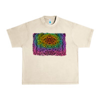 Sandshell colorful zebra background Urban Heavy Tee - RanaPortraitStore