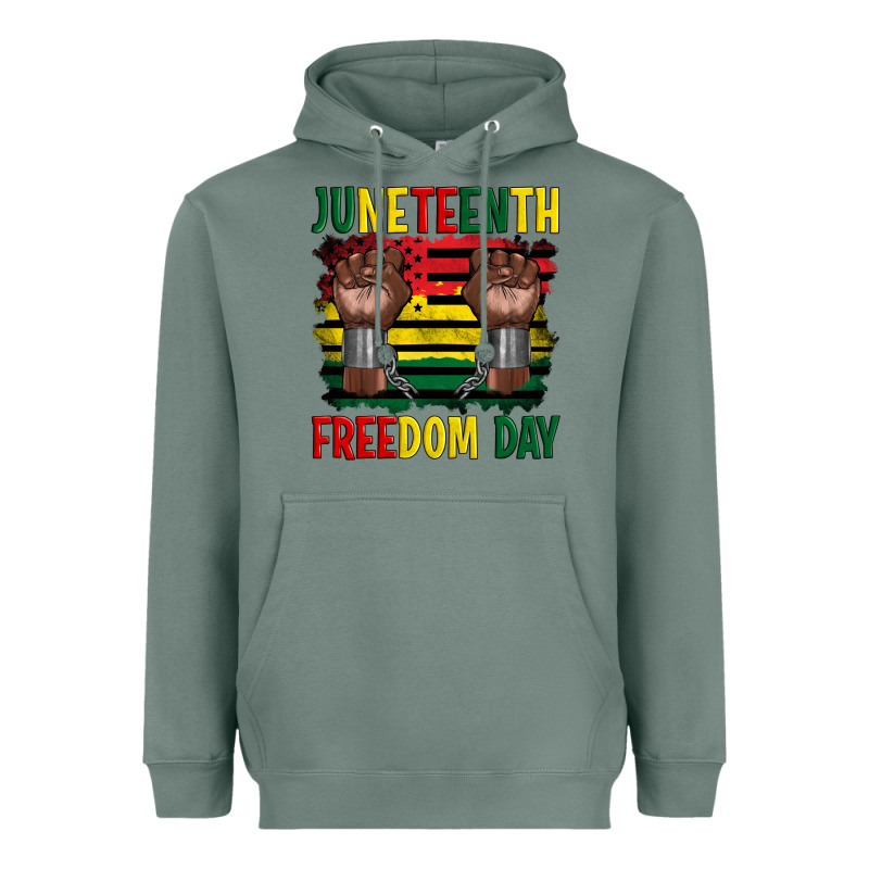 Juneteenth Freedom Day Heavyweight Hoodie by Artiststas | Teevron