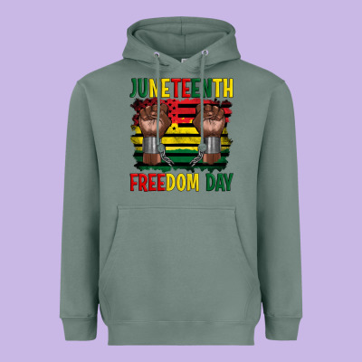 Juneteenth Freedom Day Heavyweight Hoodie Designed By Artiststas