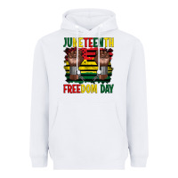 White juneteenth freedom day Heavyweight Hoodie - Artiststas