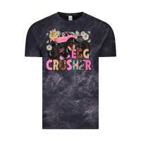 Cloud Black Egg crusher Easter Day Vintage Tee - HowdyJamesFarm
