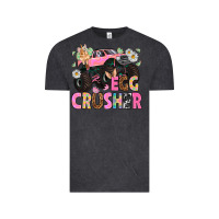 Vintage Black Egg crusher Easter Day Vintage Tee - HowdyJamesFarm