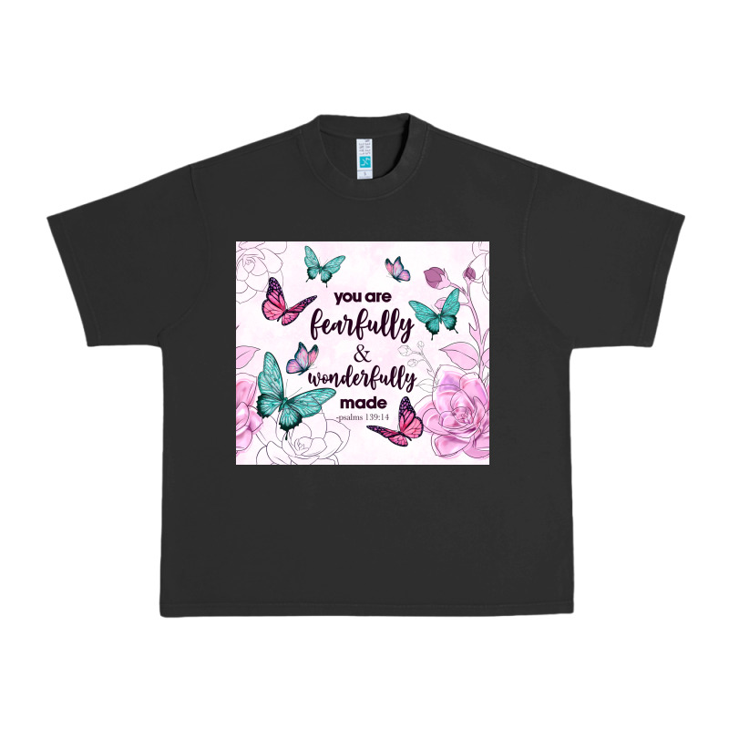 You Are Fearfully And Wonderfully Made Urban Heavy Tee by TumblerDesignByShophia | Teevron