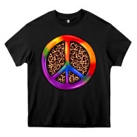 Black peace sign pride Heavy Core Tee - JahusDesignShop