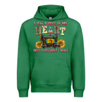 Emerald i sew a piece of my heart into every quilt i make Urban Hoodie - AdoDesignShop