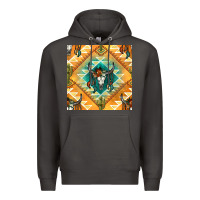 Native American Aztec Seamless Pattern Premium Hoodie | Teevron