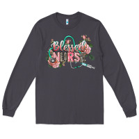 Smoke blessed nurse Long Sleeve Tee - CowGirlArtShop