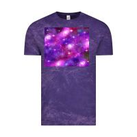 Cloud Purple colorful abstract galaxy black and purple Vintage Tee - TumblerDesignByShophia