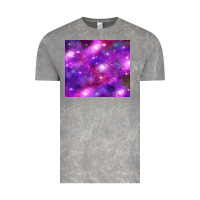 Cloud Rock colorful abstract galaxy black and purple Vintage Tee - TumblerDesignByShophia