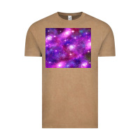 Vintage Coffee colorful abstract galaxy black and purple Vintage Tee - TumblerDesignByShophia