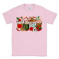 Bubblegum Pink Hispanic Heritage Month Coffee Cups Classic Tee - texasbilliewilder