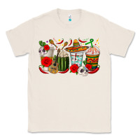 Natural Hispanic Heritage Month Coffee Cups Classic Tee - texasbilliewilder