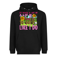 Black it takes a lot of a lot of balls to golf like i do Heavyweight Hoodie - Artiststas
