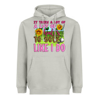 Moon Dust it takes a lot of a lot of balls to golf like i do Heavyweight Hoodie - Artiststas