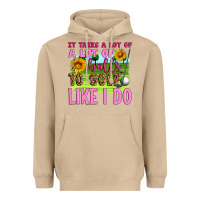 Mushroom it takes a lot of a lot of balls to golf like i do Heavyweight Hoodie - Artiststas