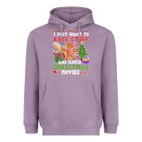 Lavender I Just Want To Bake Stuff And Watch Christmas Movies Heavyweight Hoodie - minhPixels