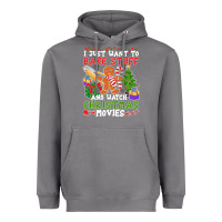 Storm I Just Want To Bake Stuff And Watch Christmas Movies Heavyweight Hoodie - minhPixels