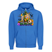 True Royal spooky horse Zipper Hoodie - CowhideDigitalArt