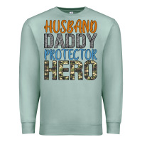 Seafoam husband daddy protector hero Premium Sweatshirt - Artiststas