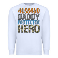 White husband daddy protector hero Premium Sweatshirt - Artiststas