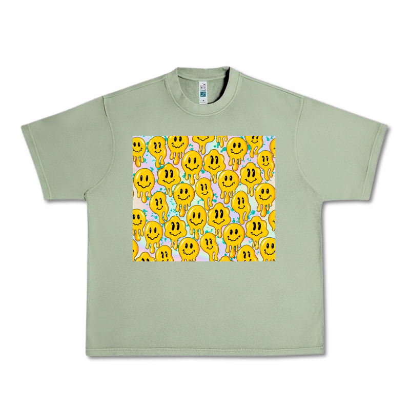 Retro Smiley Faces Urban Heavy Tee by TumblerDesignByShophia | Teevron
