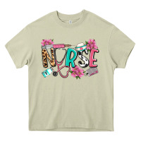 Mossy nurse Heavy Core Tee - LillyAllenDesigns