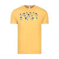 Vintage Mustard cute penguin Vintage Tee - TumblerDesignByShophia