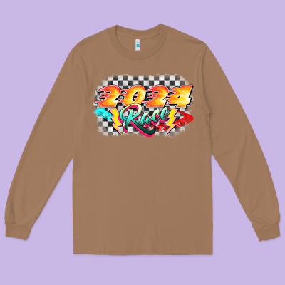 Race 2024 Long Sleeve Tee Designed By Cowgirlartshop