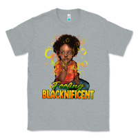 Heather Grey feeling blacknificent Classic Tee - NancyCooperArtShop
