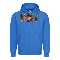 True Royal noel snowman christmas Zipper Hoodie - CowhideDigitalArt