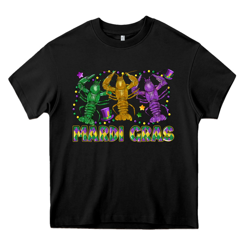 Mardi Gras Crawfish Heavy Core Tee by LillyAllenDesigns | Teevron