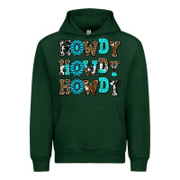 Forest Green howdy howdy howdy Urban Hoodie - AdoDesignShop
