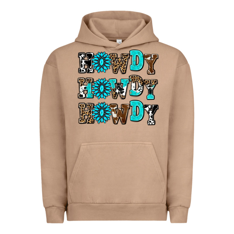 Howdy Howdy Howdy Urban Hoodie by AdoDesignShop | Teevron