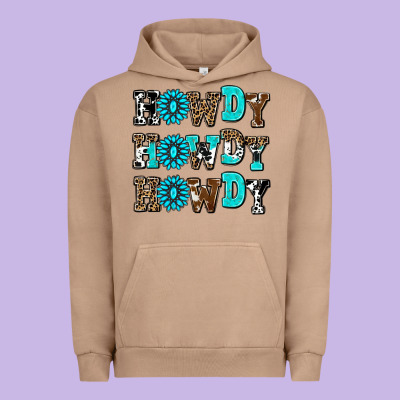 Howdy Howdy Howdy Urban Hoodie Designed By Adodesignshop