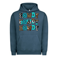 Pigment Midnight Navy howdy howdy howdy Urban Hoodie - AdoDesignShop