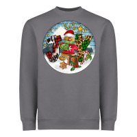 Storm Joy gingerbread Heavyweight Sweatshirt - FaDigitalArtStudio